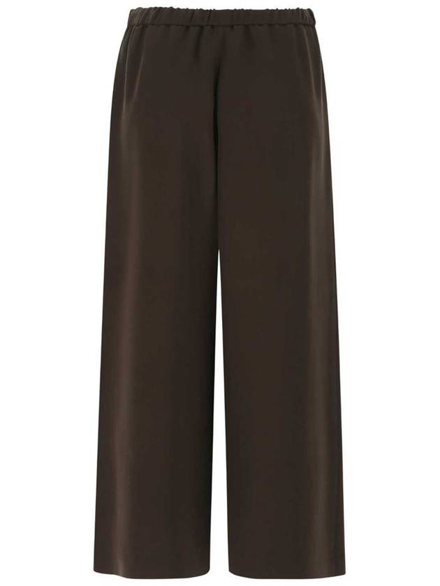 drawstring wide straight pants brown - VALENTINO - BALAAN 3