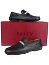 Men PEARCE Leather Driving Shoes Black - BALLY - BALAAN 10