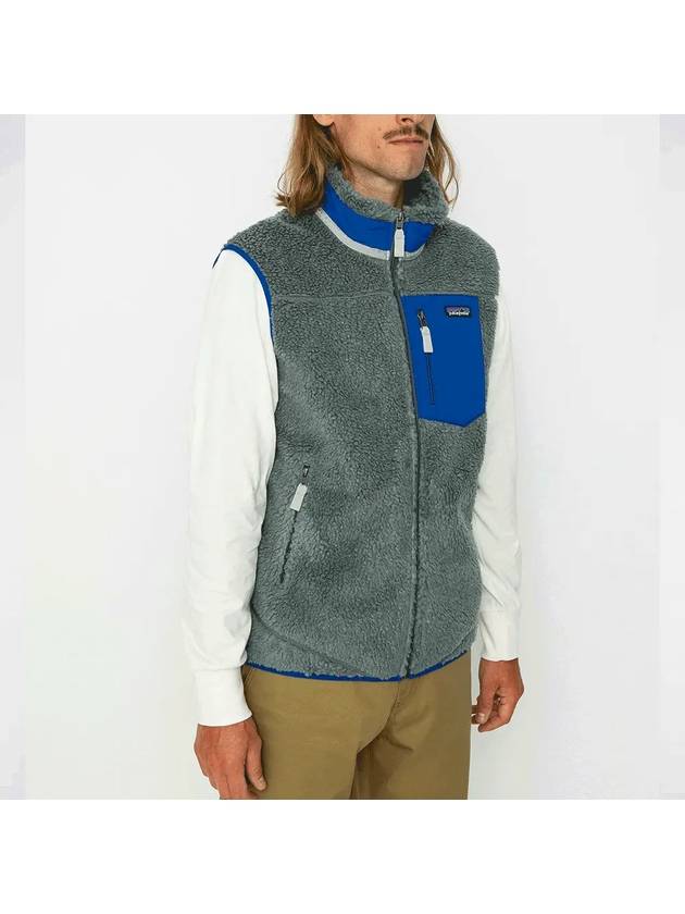 Classic Retro x Fleece Vest Nouveau Green - PATAGONIA - BALAAN 4