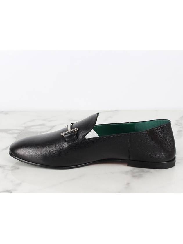 Saga leather loafer black 42 270 - HERMES - BALAAN 6