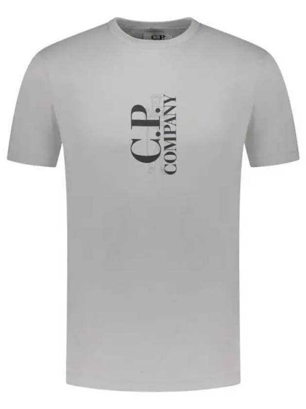 30/1 Jersey British Sailor Short Sleeve T-Shirt Grey - CP COMPANY - BALAAN 2