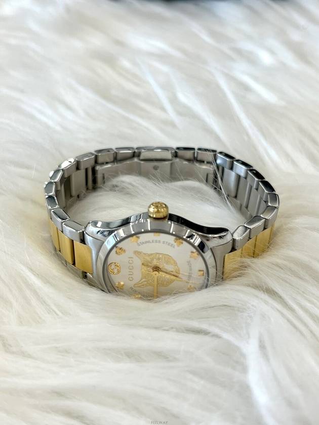 Daol Sangin Branch G Timeless Cat Dial Combi YA126596 Status S - GUCCI - BALAAN 8