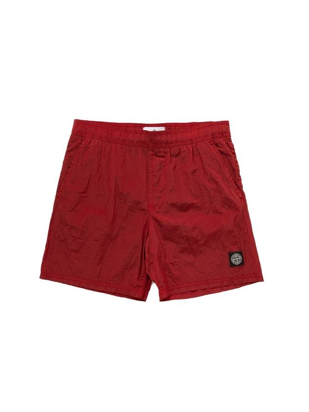 Swimming Nylon Trunk Shorts Red - STONE ISLAND - BALAAN 1