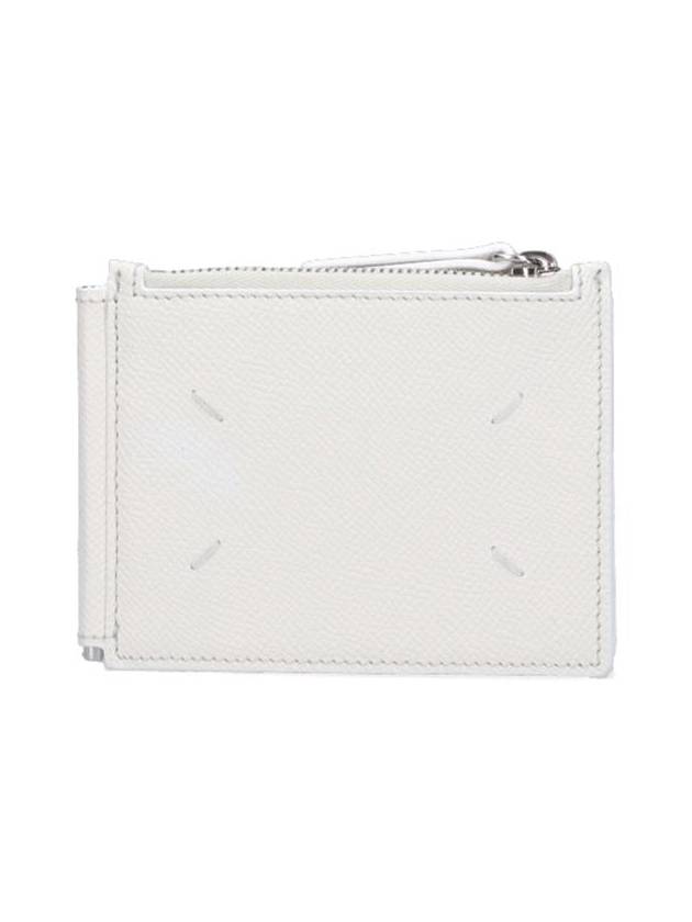 Stitch Money Clip Card Wallet White - MAISON MARGIELA - BALAAN 4