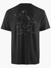 Men's Dagr Logo Short Sleeve T-Shirt Raven - KLATTERMUSEN - BALAAN 3