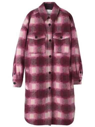 kotazo check coat - ISABEL MARANT - BALAAN 1