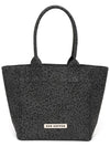 SHOPPER LEOPARD CHARCOAL MD - DER KOFFER - BALAAN 1