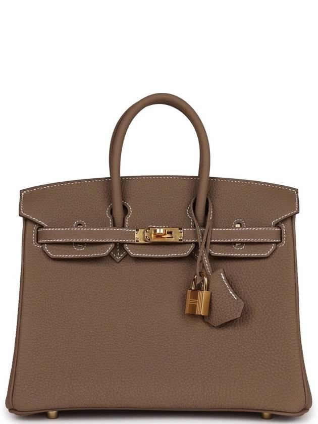 Birkin 25 Togo Gold Hardware Tote Bag Gold - HERMES - BALAAN 2