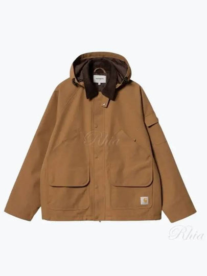 Clarton Jacket Brown - CARHARTT WIP - BALAAN 2