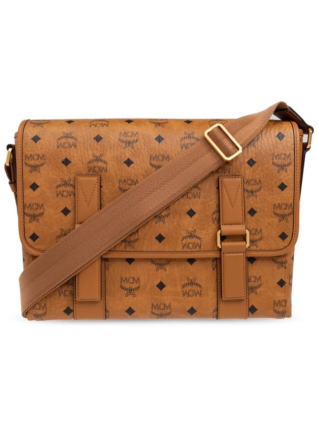 MCM Bag With Monogram, Men's, Brown - MCM - BALAAN 1