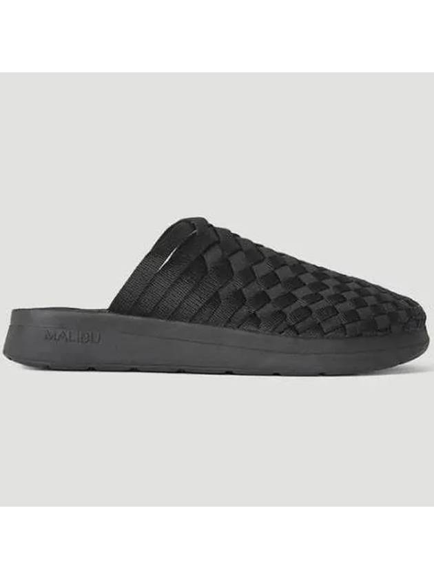 Colony Woven Slippers Black MS11 0097 0001 - MALIBU SANDALS - BALAAN 1