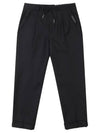 Wool Jogger Pants OF5012GBBLACK - ONOFF - BALAAN 1