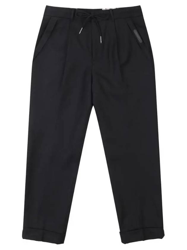 Wool Jogger Pants OF5012GBBLACK - ONOFF - BALAAN 1