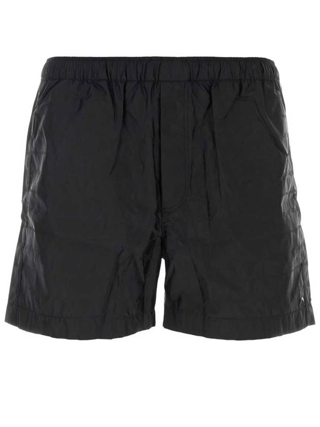 Icograph Pattern Nylon Swim Shorts Black - VALENTINO - BALAAN 2