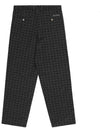 Paradise In Play Rattan Chino Pants BLACK - MALBON GOLF - BALAAN 2