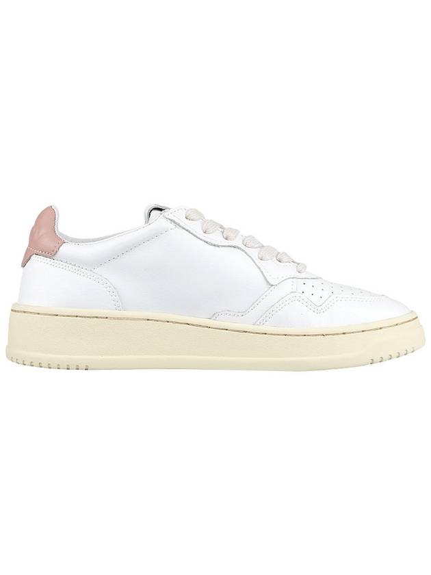 Men's Medalist Leather Low Top Sneakers White - AUTRY - BALAAN 5