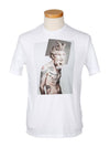 Tattoo Graphic Short Sleeve T-Shirt White - NEIL BARRETT - BALAAN 2