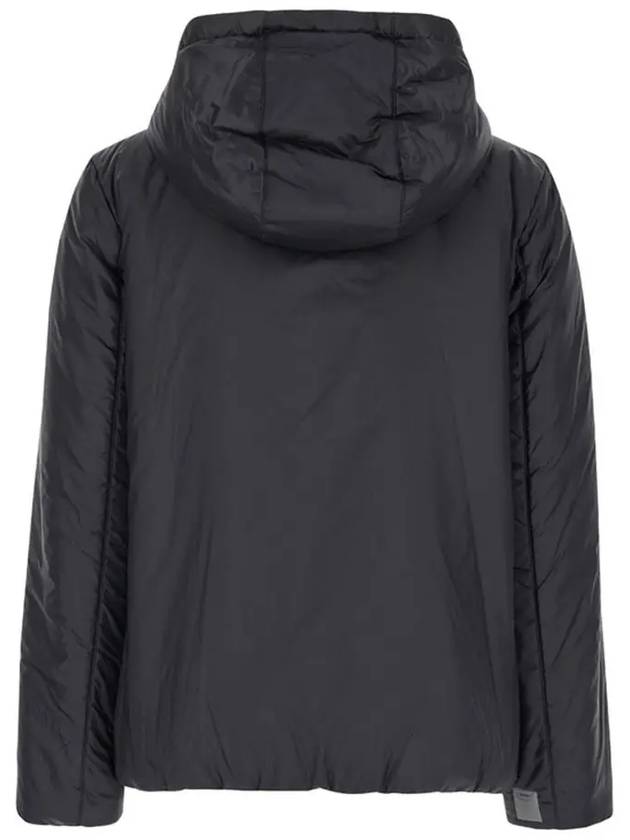 Flinn Reversible Hooded Down Padding Black - MAX MARA - BALAAN 3