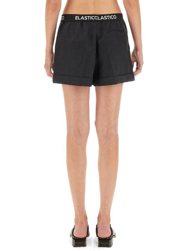 Moschino Wool Shorts - MOSCHINO - BALAAN 3