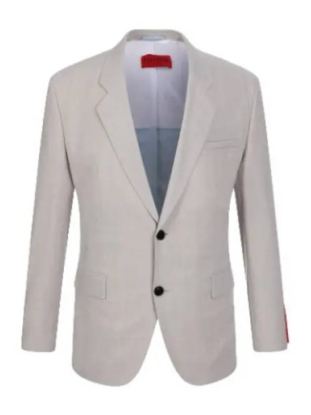 Regular fit wool blend solid suit set jacket blazer - HUGO BOSS - BALAAN 1