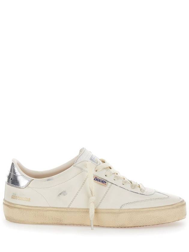 Soul Star Low Top Sneakers Silver White - GOLDEN GOOSE - BALAAN 2