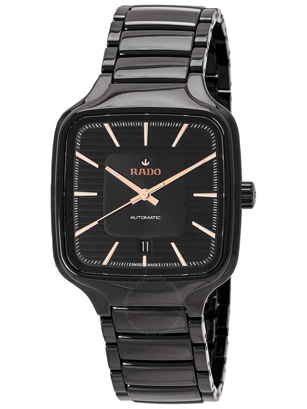 Rado True Square Automatic Black Dial Men's Watch R27078172 - RADO - BALAAN 1