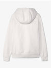 Swoosh Crew Neck Brushed Hoodie White - NIKE - BALAAN 5