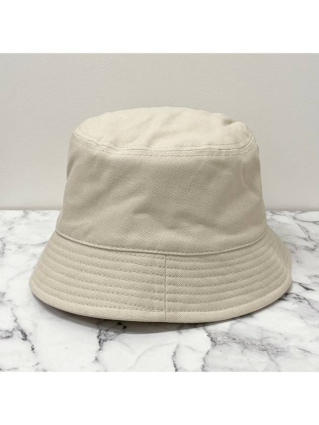 HALEY logo bucket hat ecru light blue CU001XHA A3C01J ECLU - ISABEL MARANT - BALAAN 3