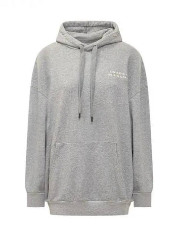 SOLENA logo embroidered oversized hoodie - ISABEL MARANT - BALAAN 1