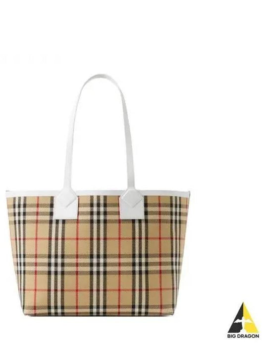 London Small Tote Bag Beige - BURBERRY - BALAAN 2