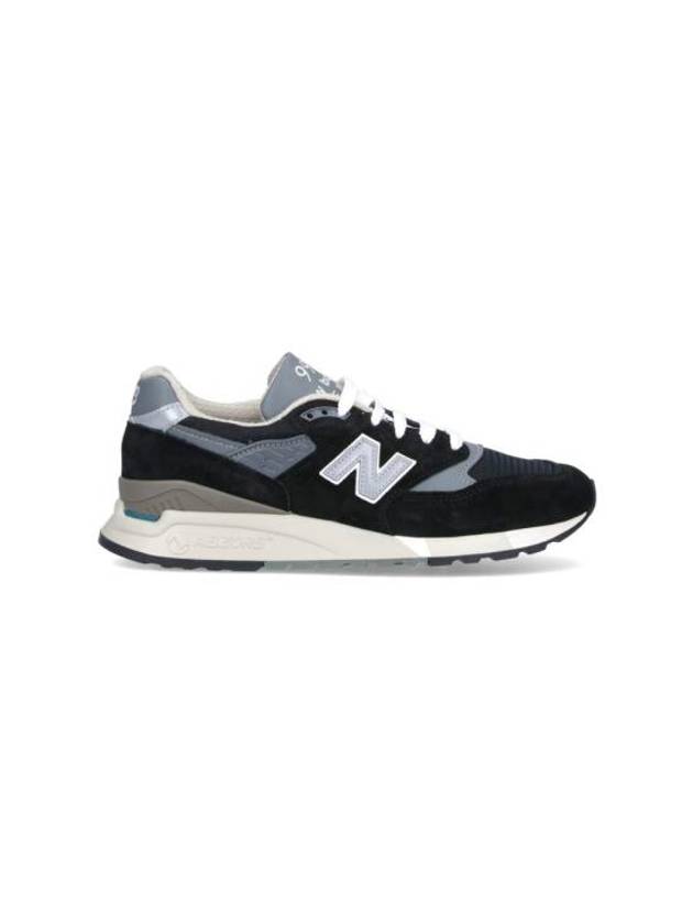 998 Low Top Sneakers Grey Black - NEW BALANCE - BALAAN 1