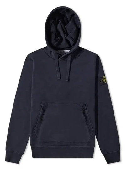 Wappen Patch Hoodie Dark Navy - STONE ISLAND - BALAAN 2