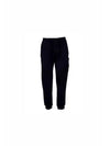 Cotton Fleece Cargo Truck Pants Black - STONE ISLAND - BALAAN 2