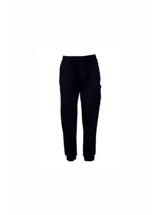 Cotton Fleece Cargo Truck Pants Black - STONE ISLAND - BALAAN 2