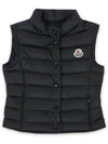 Kids LIANE Down Lightweight Padded Vest Black 1A00085 595FE 999 8 10A - MONCLER - BALAAN 3