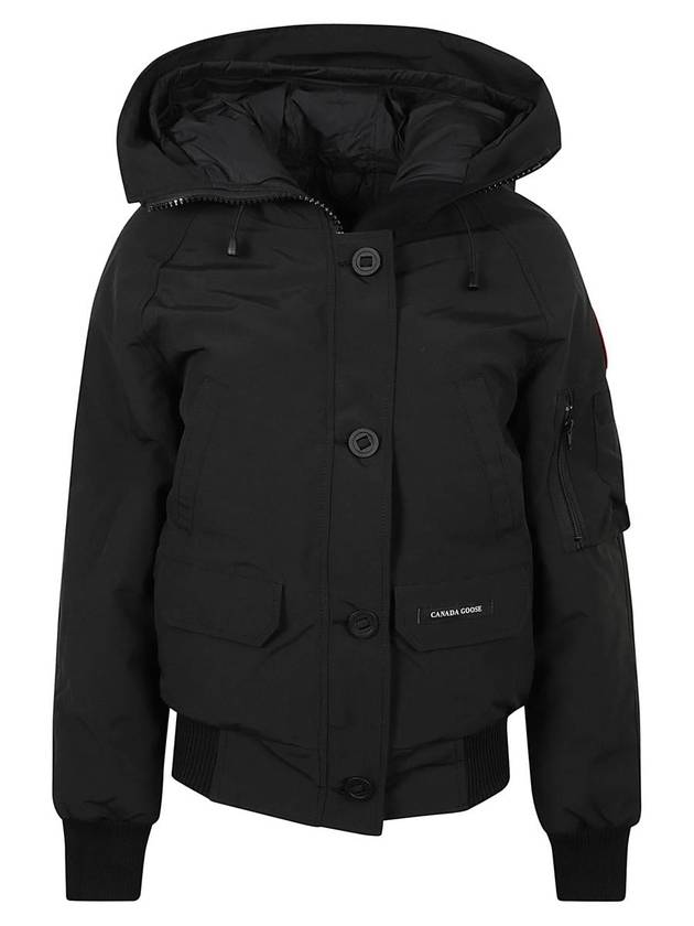 Chilliwack Bomber Jacket Black - CANADA GOOSE - BALAAN 1