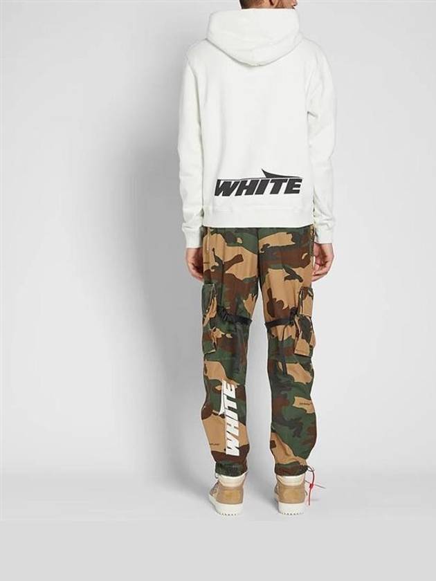 Logo Hoodie White - OFF WHITE - BALAAN 3