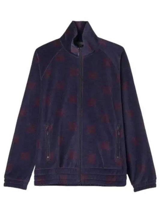 Papillon velor track jacket navy Bordeaux jumper - NEEDLES - BALAAN 1