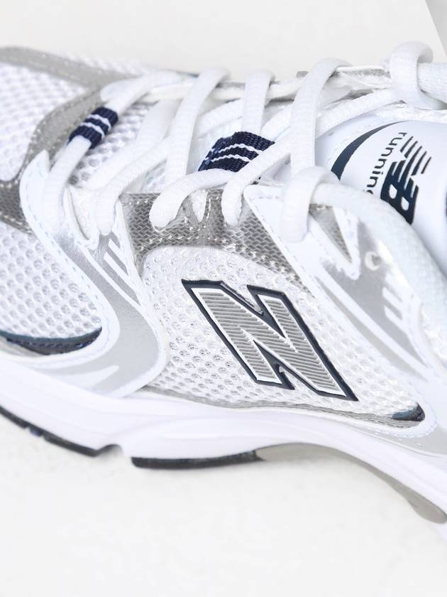 530 Retro Running Low Top Sneakers Navy White - NEW BALANCE - BALAAN 5