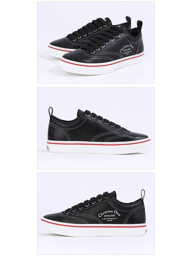 Homme Low Top Sneakers Black - DIOR - BALAAN 4