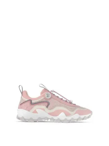 LV Rush Low-Top Sneakers Rose - LOUIS VUITTON - BALAAN 1