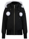 Orginal Debbie Shearling Bomber Jacket Black - MOOSE KNUCKLES - BALAAN 2