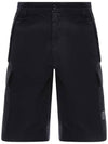 Metropolis Bermuda Shorts Navy - CP COMPANY - BALAAN 1