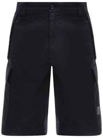 Metropolis Bermuda Shorts Navy - CP COMPANY - BALAAN 1