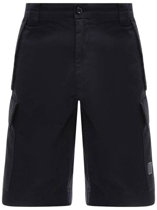 Metropolis Bermuda Shorts Navy - CP COMPANY - BALAAN 1