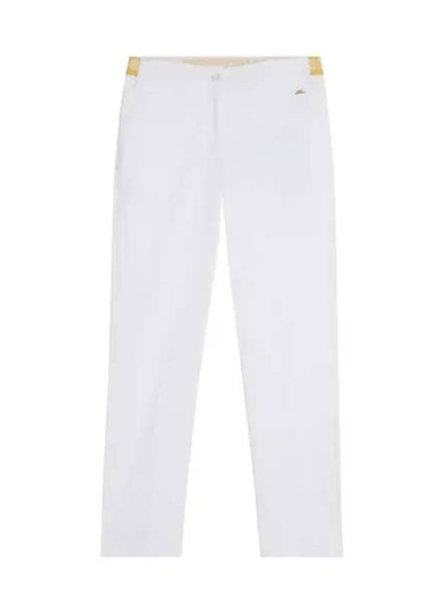 Women's Eleonora Straight Pants White - J.LINDEBERG - BALAAN 2