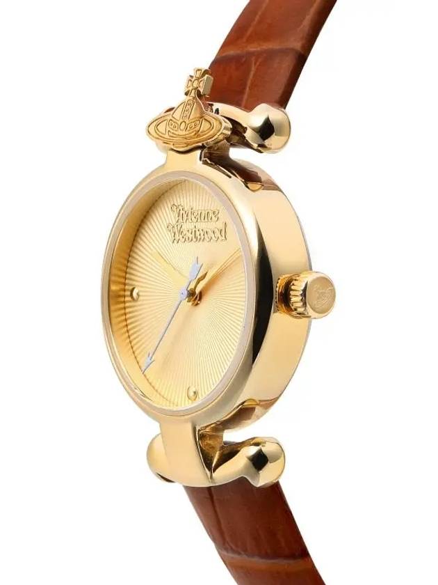 Maida Leather Watch Brown - VIVIENNE WESTWOOD - BALAAN 4