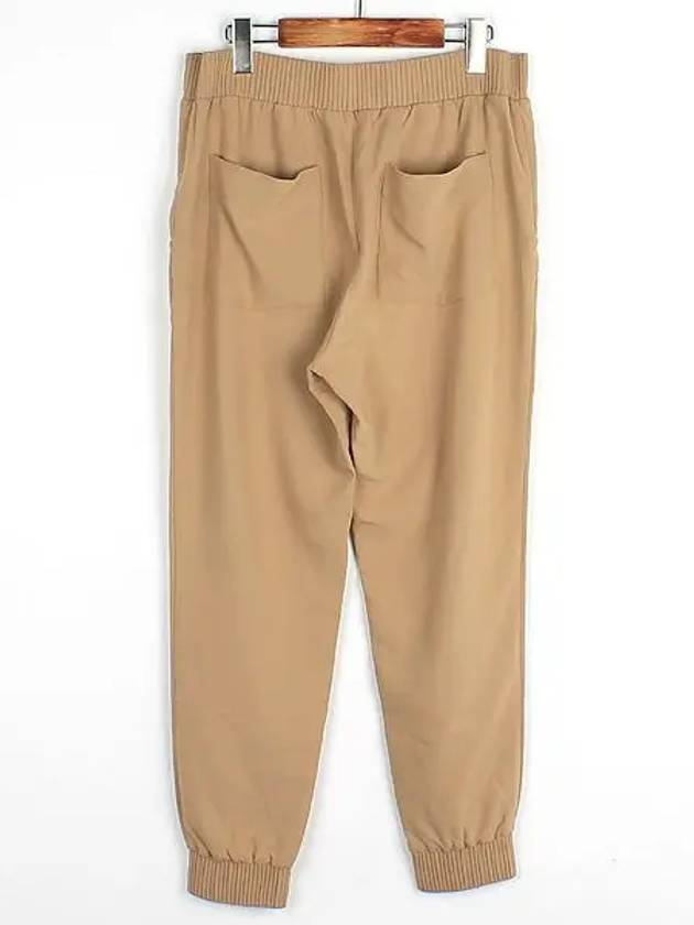 Beige color banding women s pants - THEORY - BALAAN 3