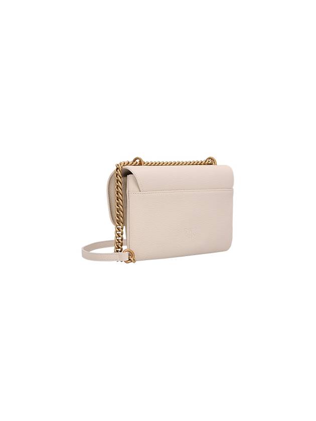 SMALL SHOULDER BAG LOVE BAG IN SOFT LEATHER - PINKO - BALAAN 2