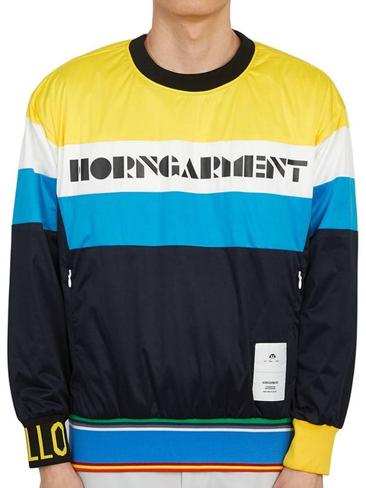 Men's Logo Sweatshirt Black - HORN GARMENT - BALAAN 1